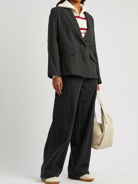 Vince Utility Straight Leg Cargo Jeans - Size 10